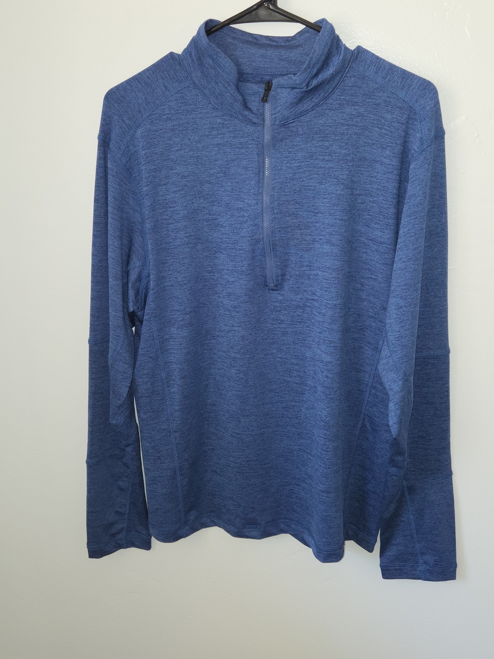 Hawke & Co Blue Men's Half-Zip Sweater